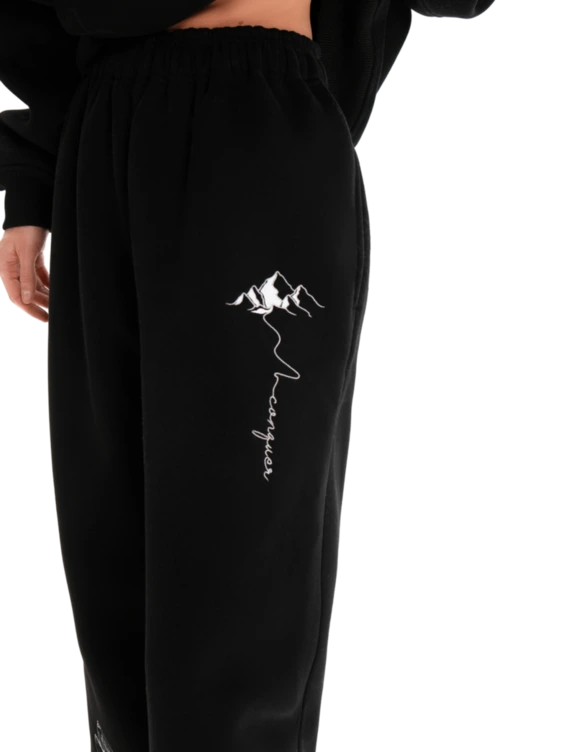 Спортивный костюм женский «Тату», чёрный — STWLF, фото 6
